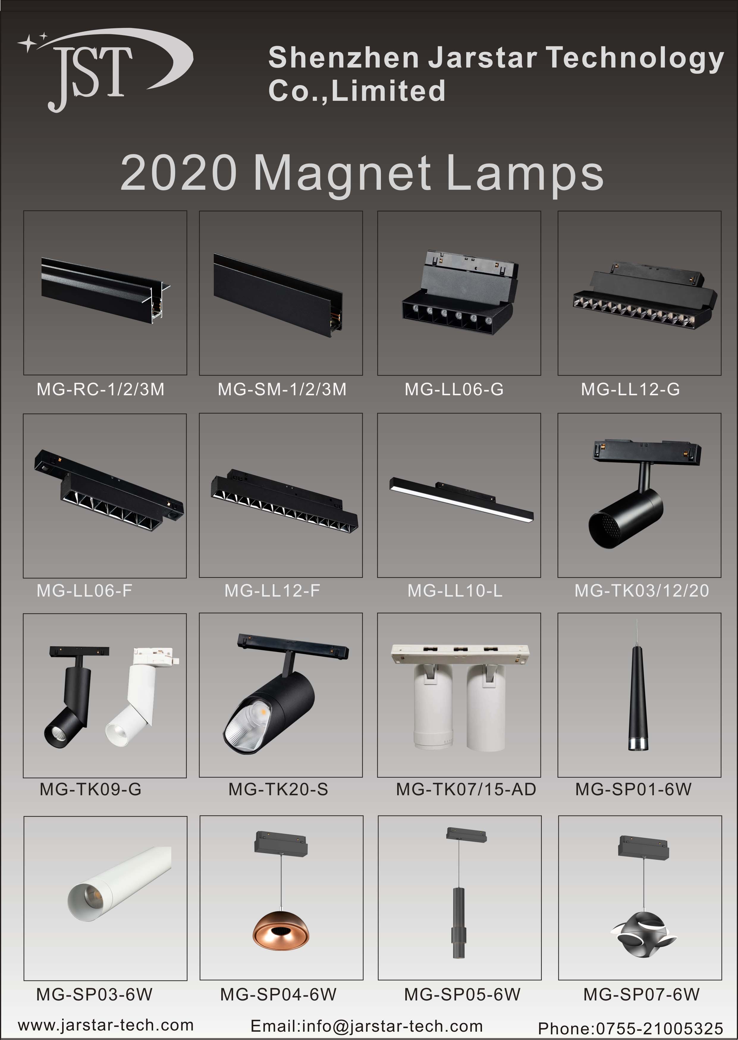 NEW LED Magnet Light Design By JST
