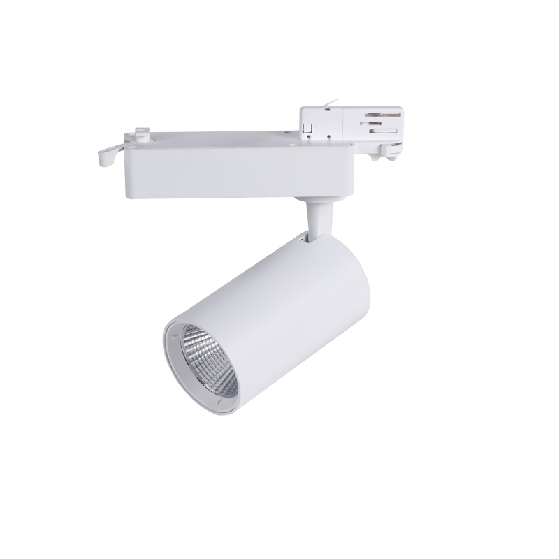 LED track light with dimable driver