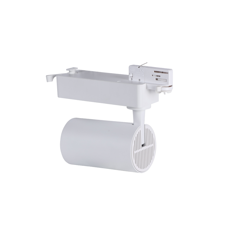 LED track light with dimable driver